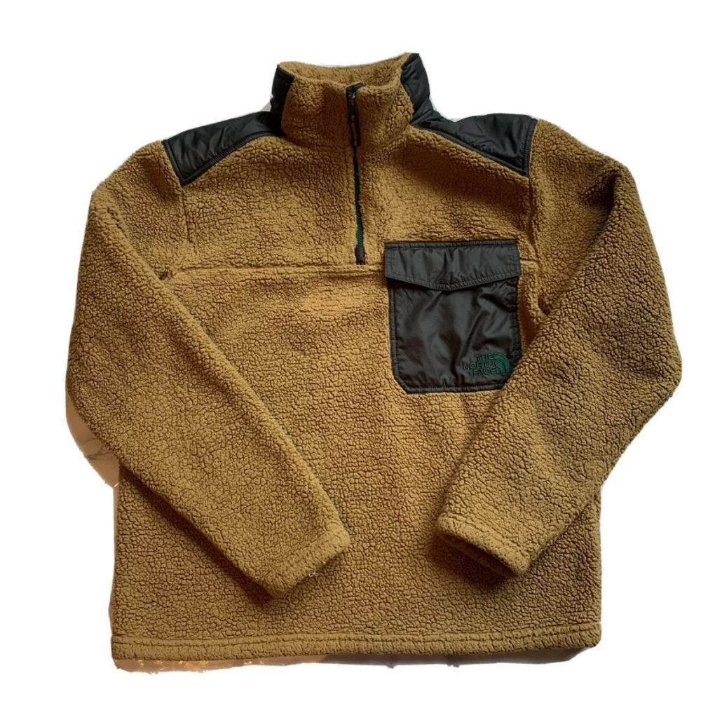 North Face Men’s Medium Sherpa Pullover 1/4 Zip